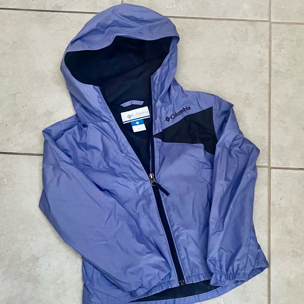 Columbia Kids Blue Raincoat